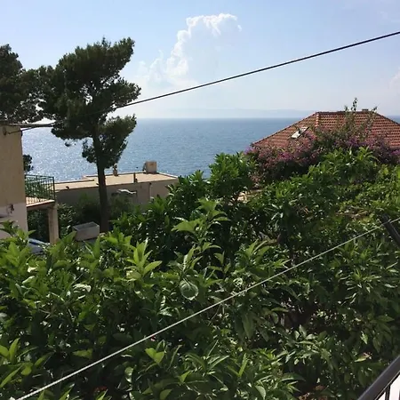 Studio In With Terrace, Air Conditioning, Wifi 4492-2 Apartment Podgora