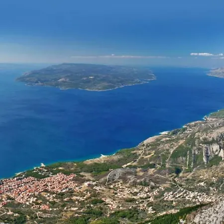 Studio In With Terrace, Air Conditioning, Wifi 4492-2 Apartment Podgora